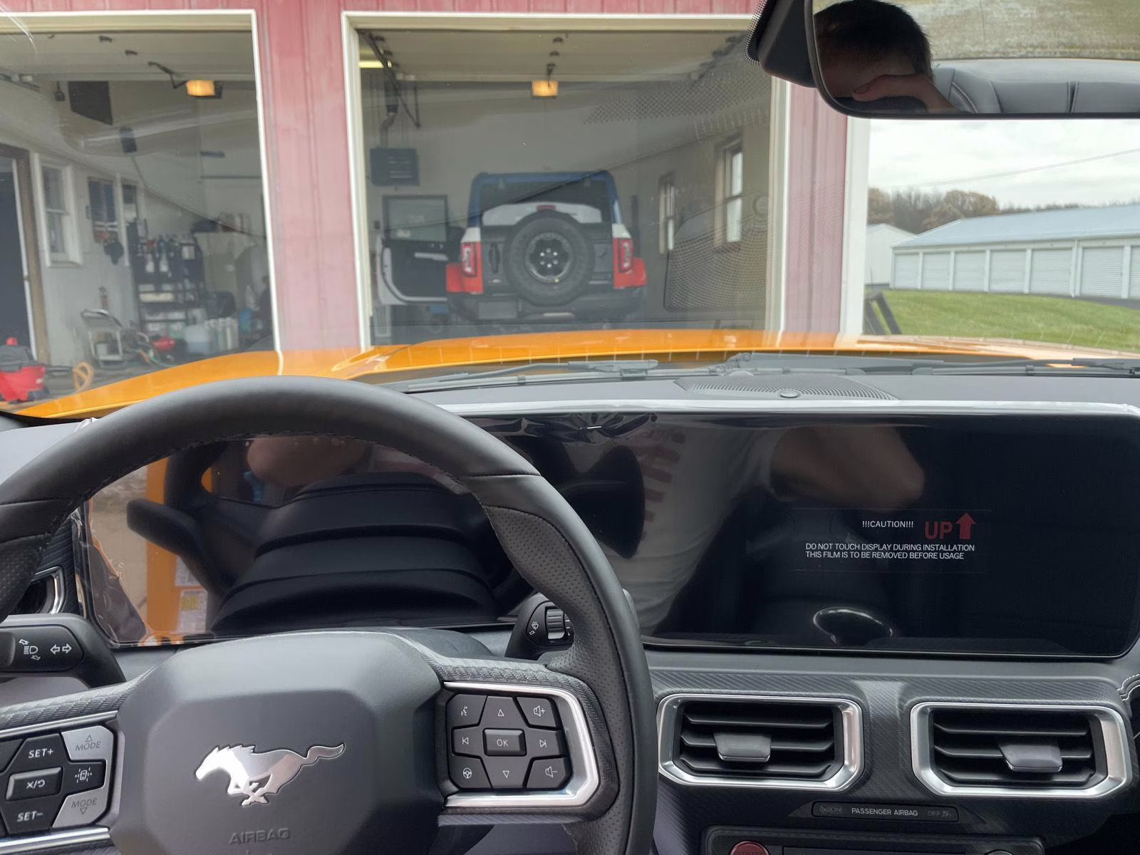 2026 Orange Fury Metallic Tri-Coat Ford Mustang EcoBoost RWD Fastback