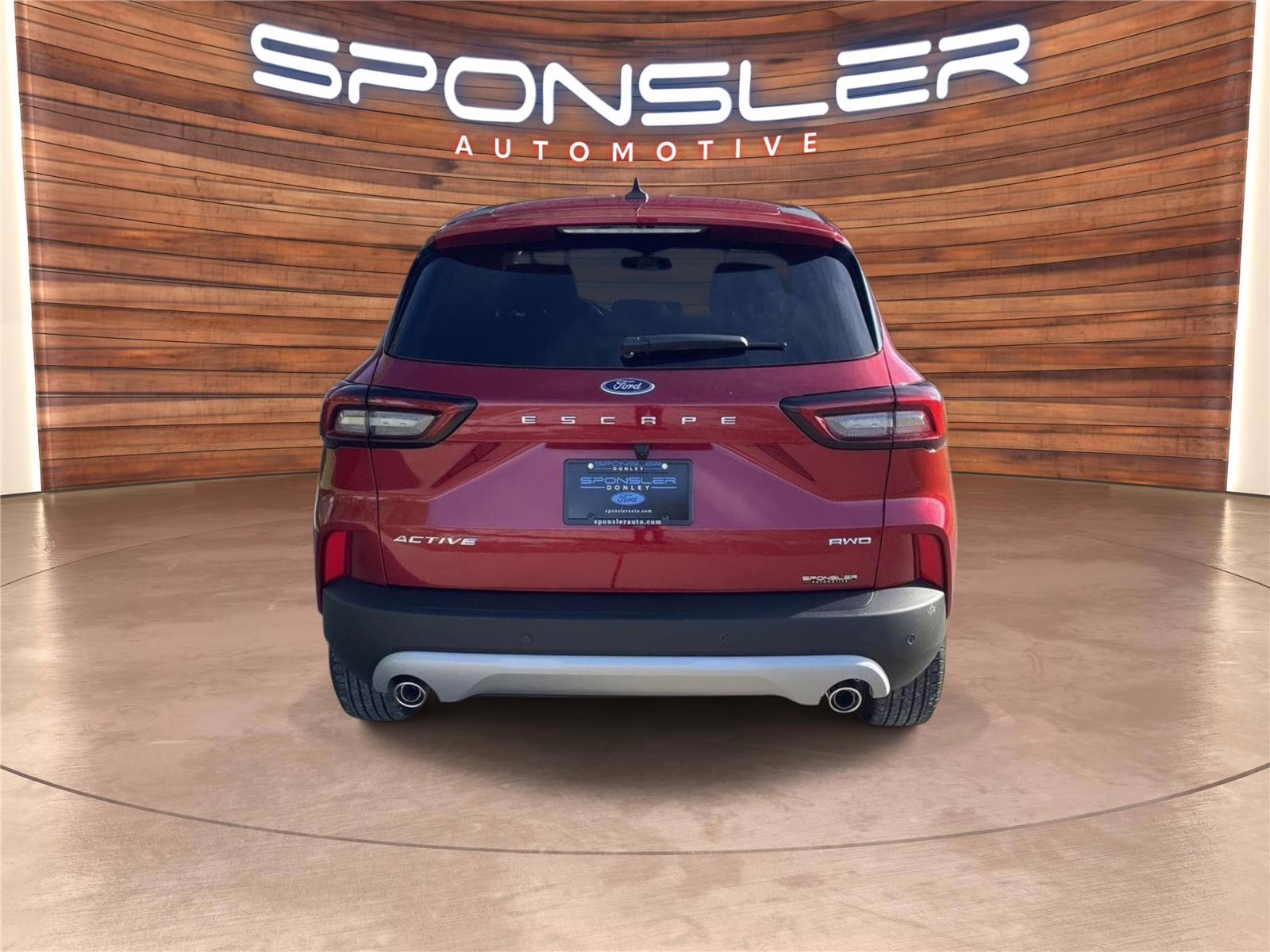 2026 Rapid Red Metallic Tinted Clearcoat Ford Escape Active AWD SUV