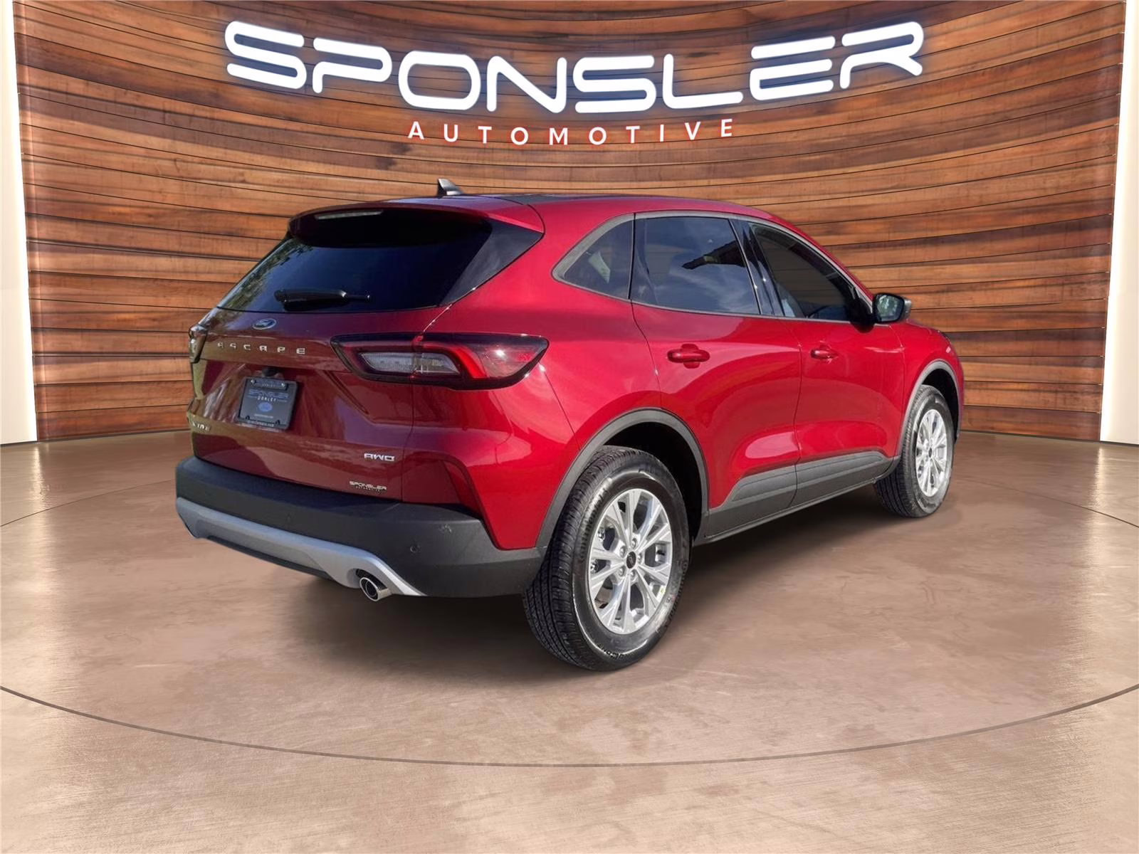 2026 Rapid Red Metallic Tinted Clearcoat Ford Escape Active AWD SUV