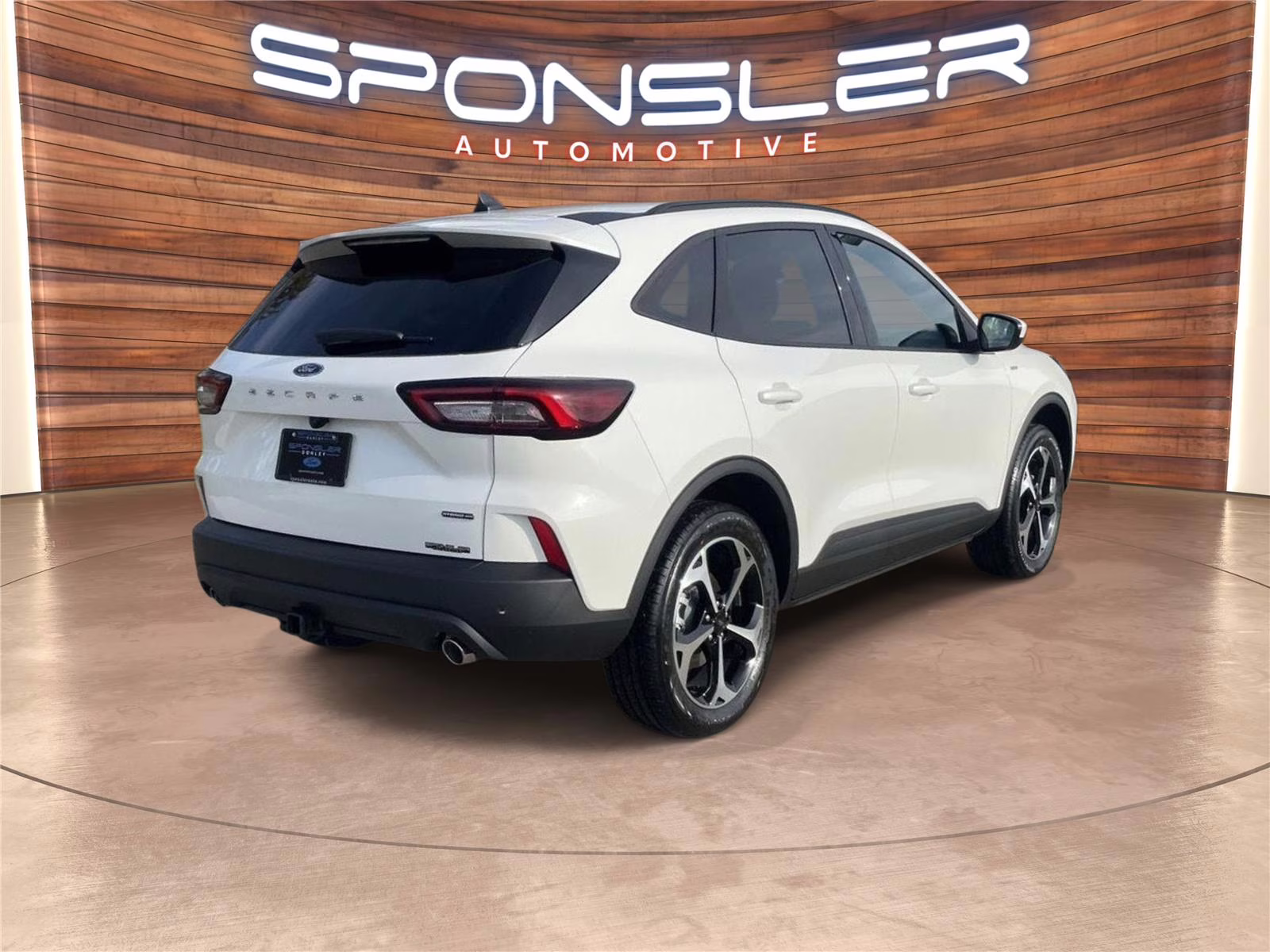 2026 Star White Metallic Tri-Coat Ford Escape ST-Line Select AWD SUV