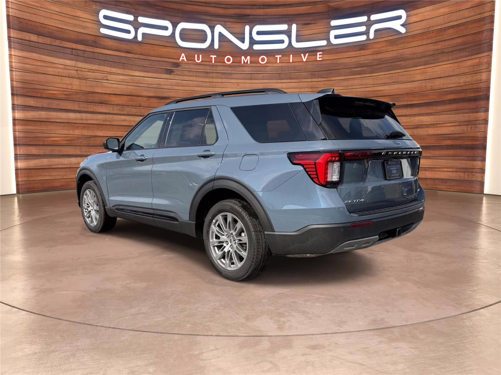 2026 Vapor Blue Ford Explorer Active 4X4 SUV