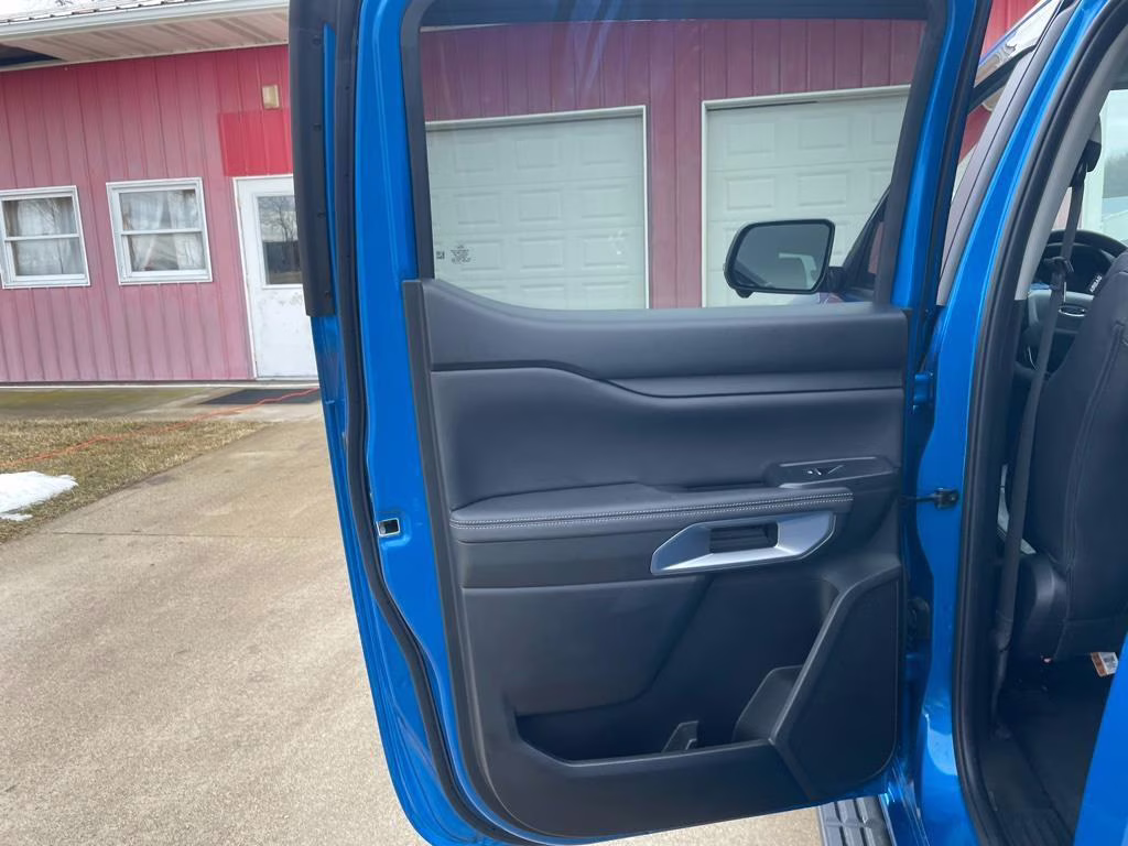 2024 Velocity Blue Ford Ranger LARIAT 4X4 Truck