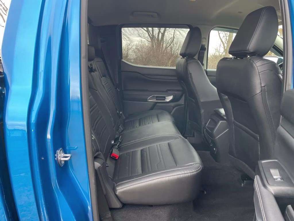 2024 Velocity Blue Ford Ranger LARIAT 4X4 Truck