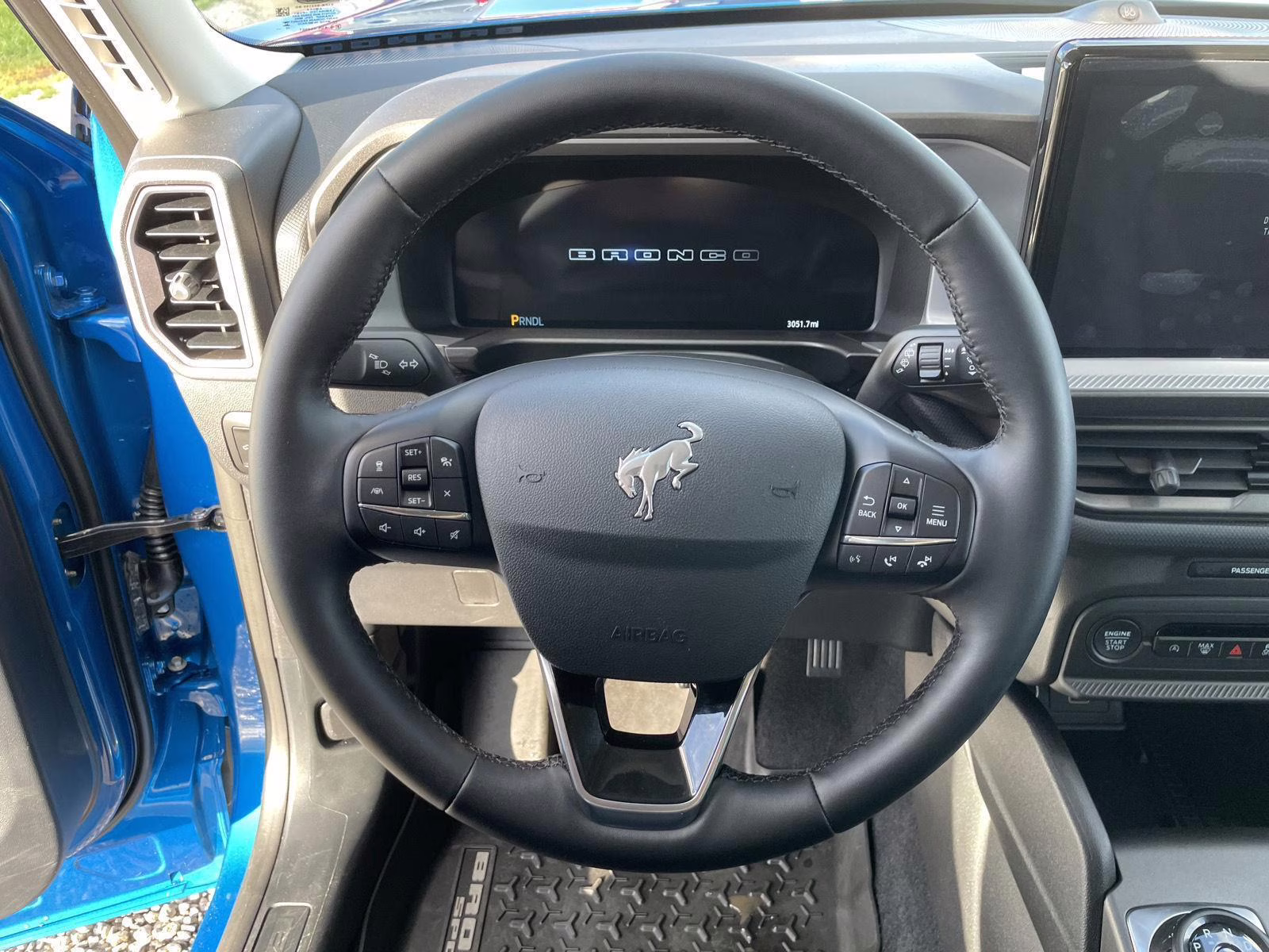 2025 Velocity Blue Ford Bronco Sport Outer Banks 4X4 SUV