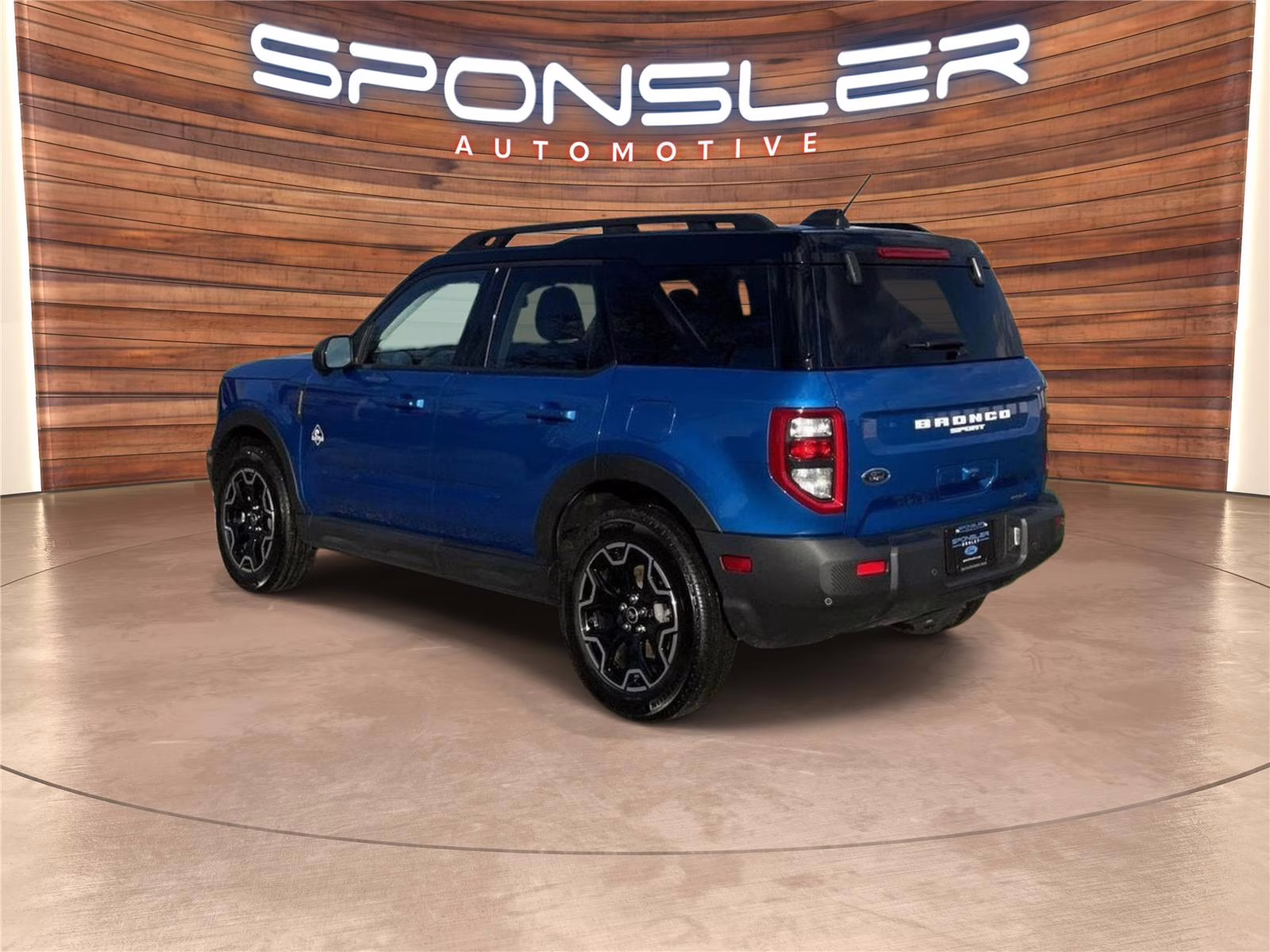 2025 Velocity Blue Ford Bronco Sport Outer Banks 4X4 SUV