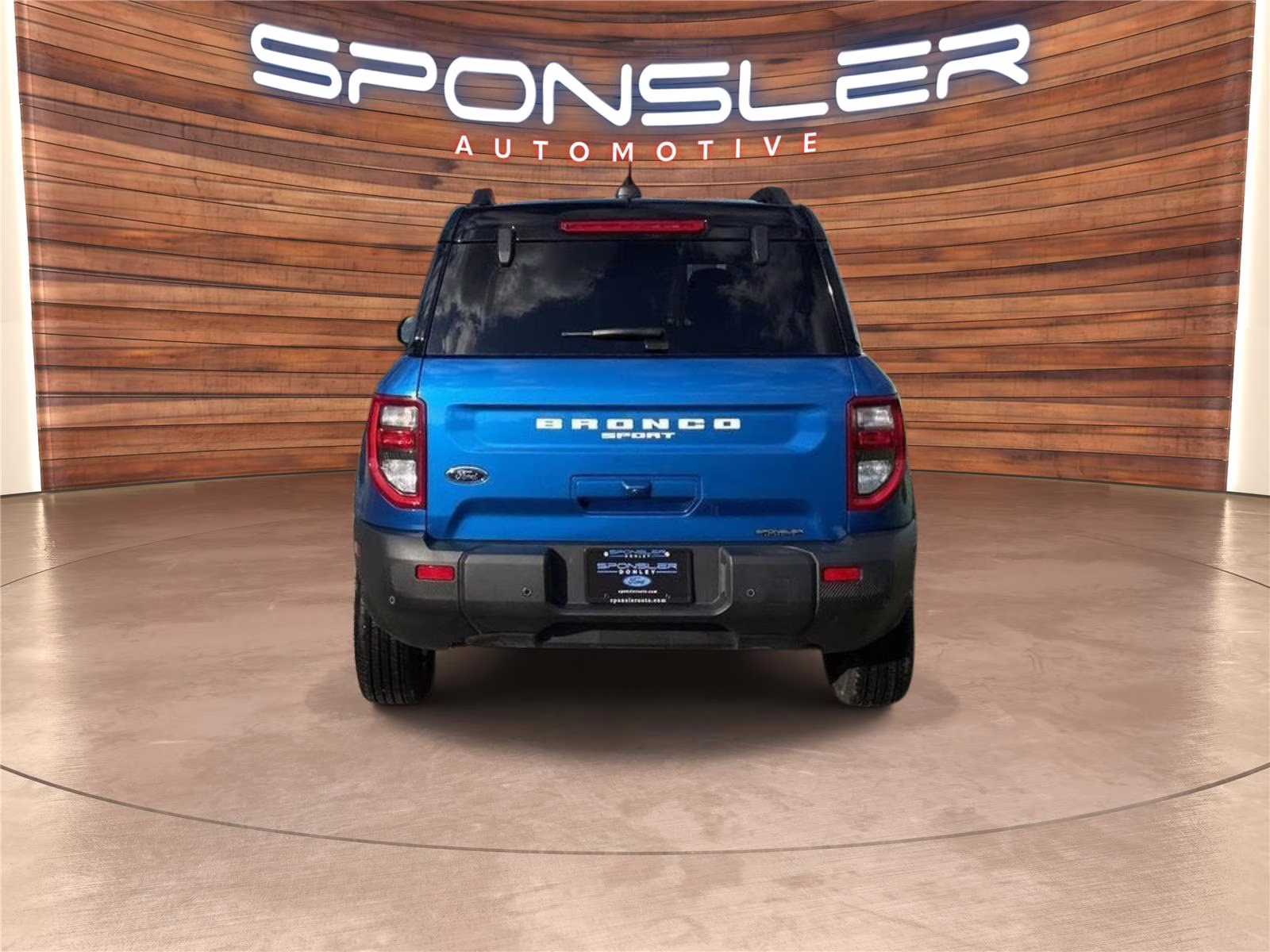 2025 Velocity Blue Ford Bronco Sport Outer Banks 4X4 SUV