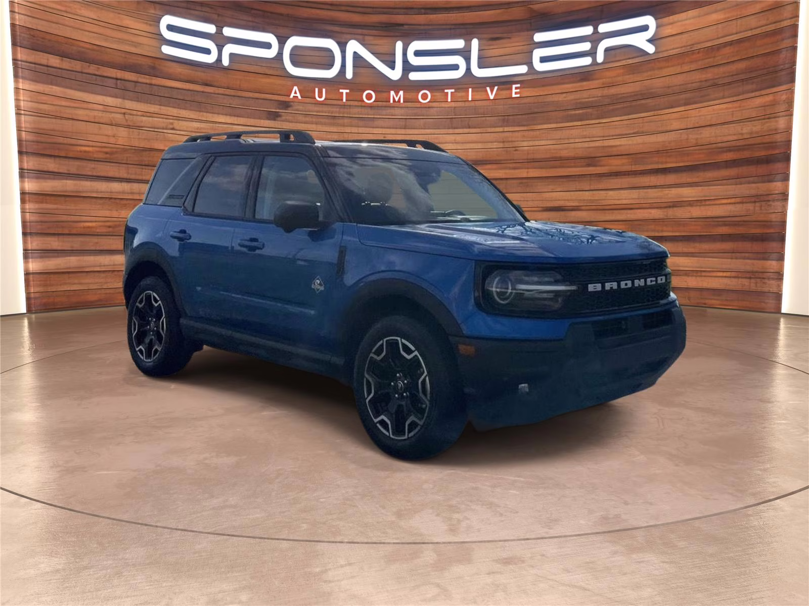 2025 Velocity Blue Ford Bronco Sport Outer Banks 4X4 SUV