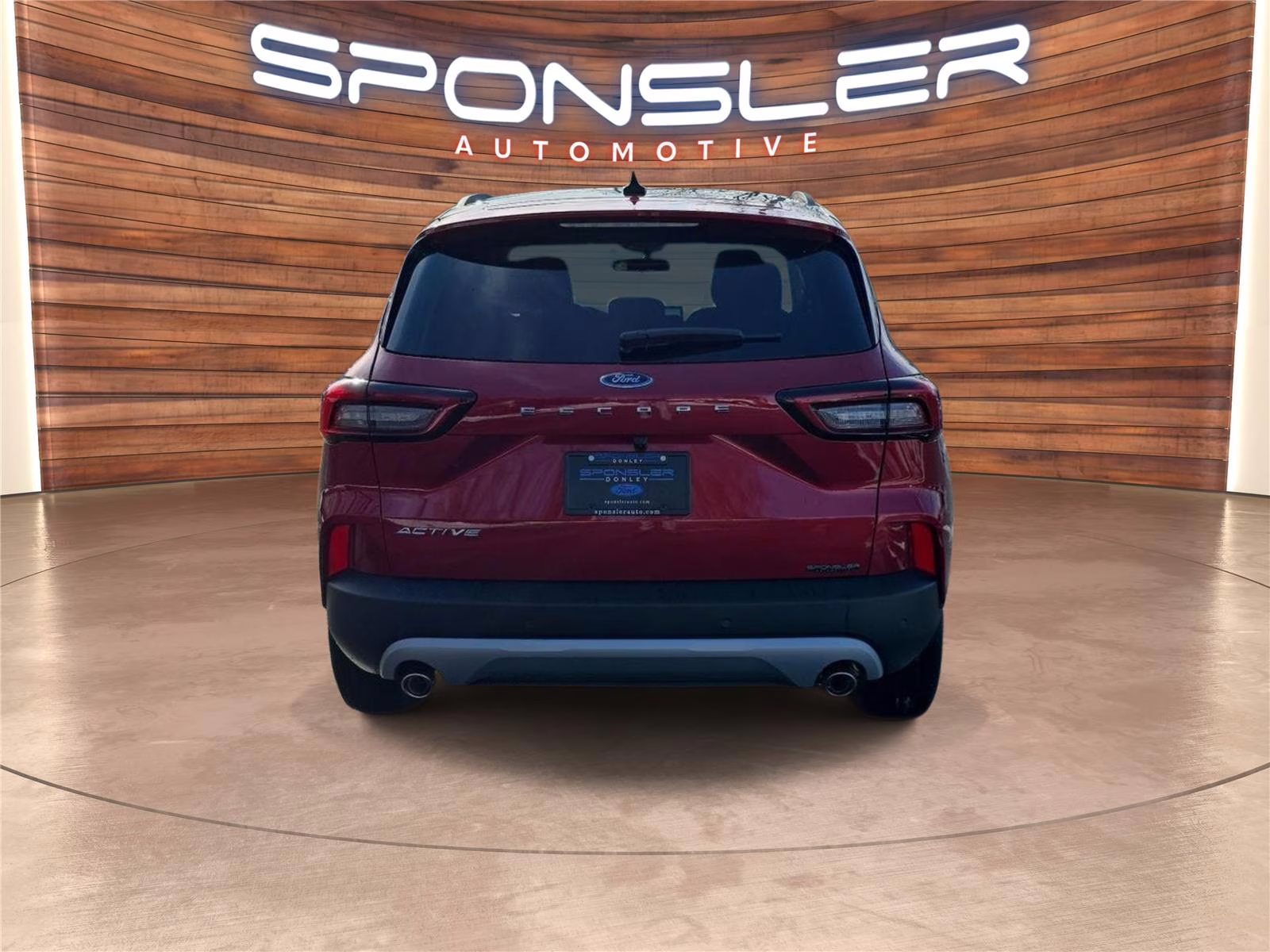 2026 Rapid Red Metallic Tinted Clearcoat Ford Escape Active FWD SUV