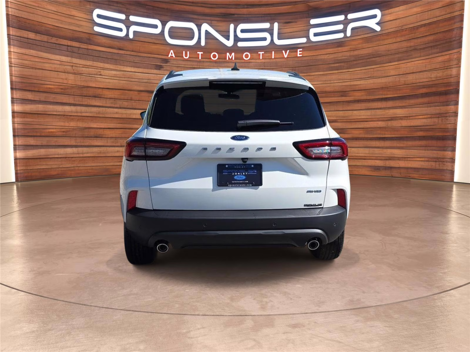 2026 Star White Metallic Tri-Coat Ford Escape ST-Line AWD SUV