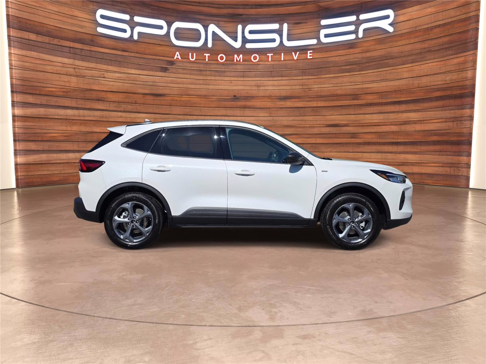 2026 Star White Metallic Tri-Coat Ford Escape ST-Line AWD SUV