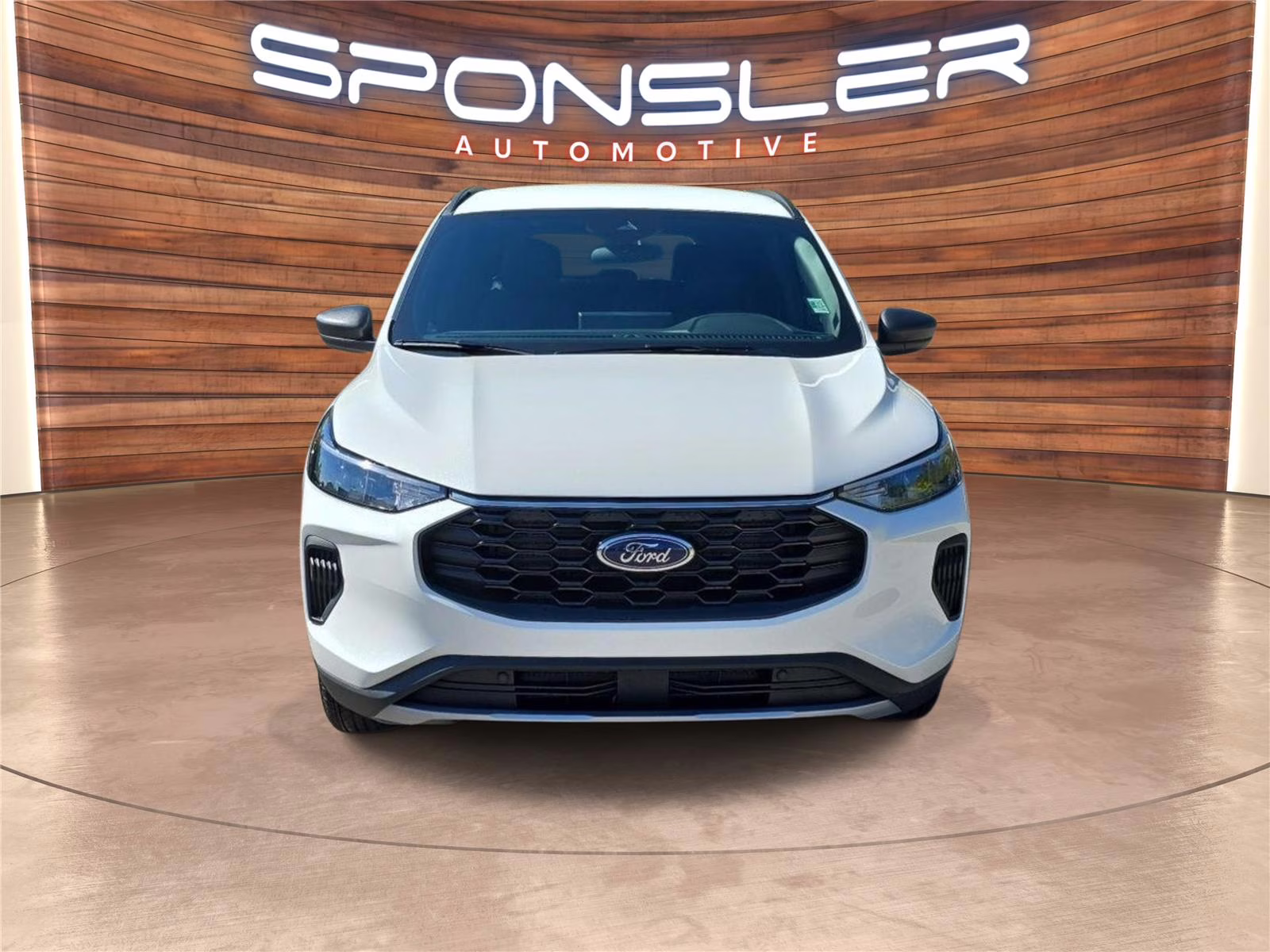 2026 Star White Metallic Tri-Coat Ford Escape ST-Line AWD SUV