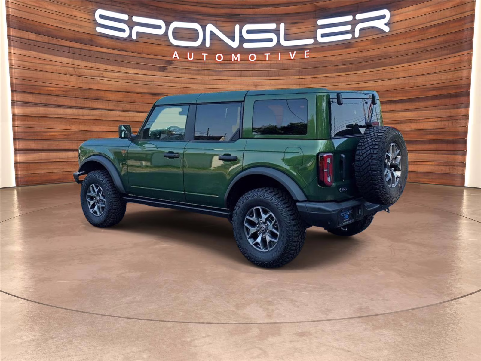 2025 ERUPTION GREEN METALLIC Ford Bronco Badlands 4X4 SUV