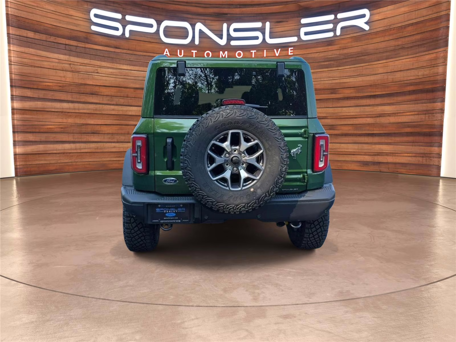 2025 ERUPTION GREEN METALLIC Ford Bronco Badlands 4X4 SUV