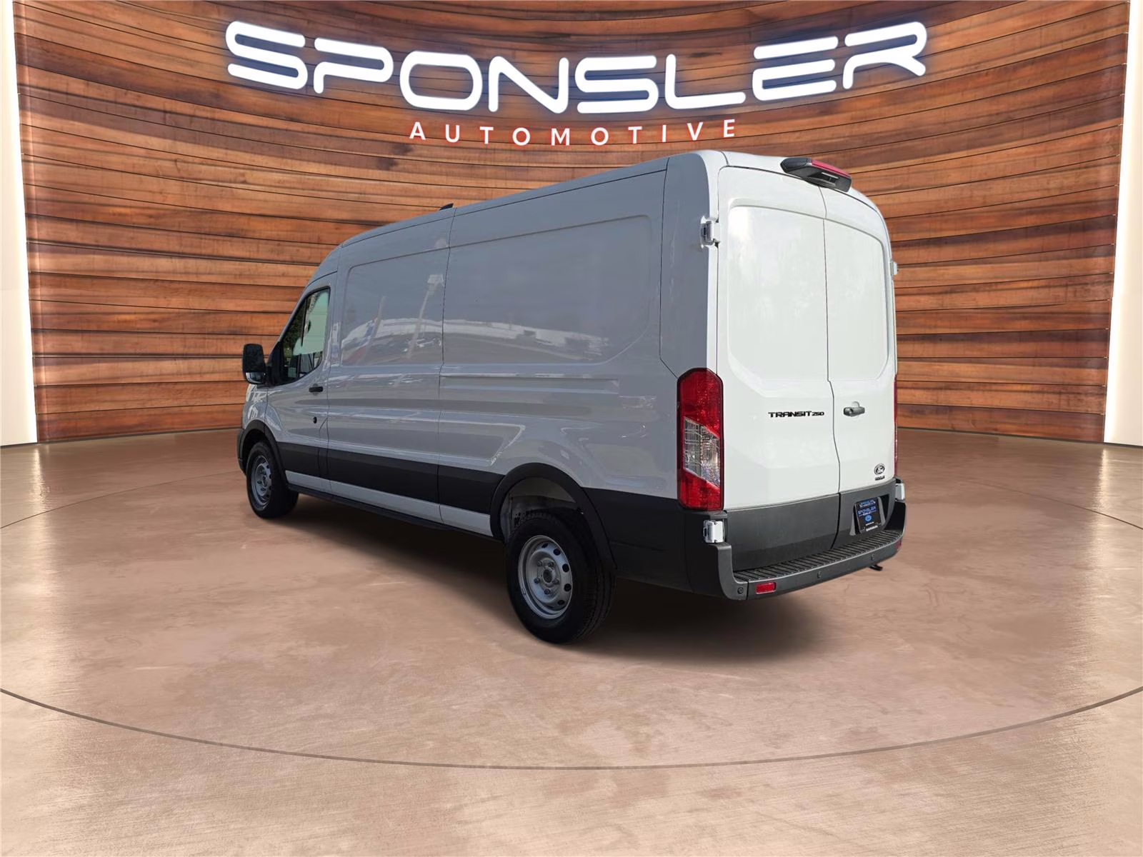 2026 Oxford White Ford Transit Cargo Van T250, MEDIUM ROOF, REAR WHEEL DRIVE RWD Van