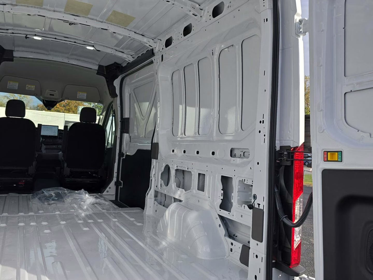 2026 Oxford White Ford Transit Cargo Van T250, MEDIUM ROOF, REAR WHEEL DRIVE RWD Van