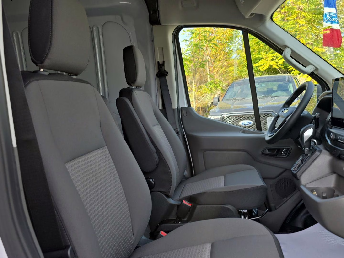 2026 Oxford White Ford Transit Cargo Van T250, MEDIUM ROOF, REAR WHEEL DRIVE RWD Van