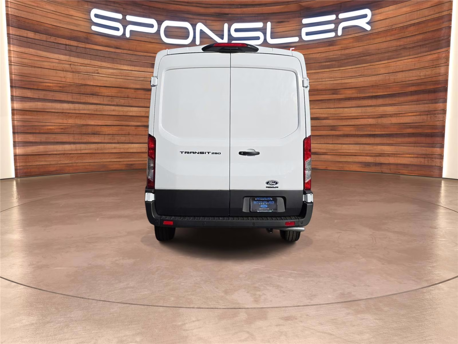 2026 Oxford White Ford Transit Cargo Van T250, MEDIUM ROOF, REAR WHEEL DRIVE RWD Van