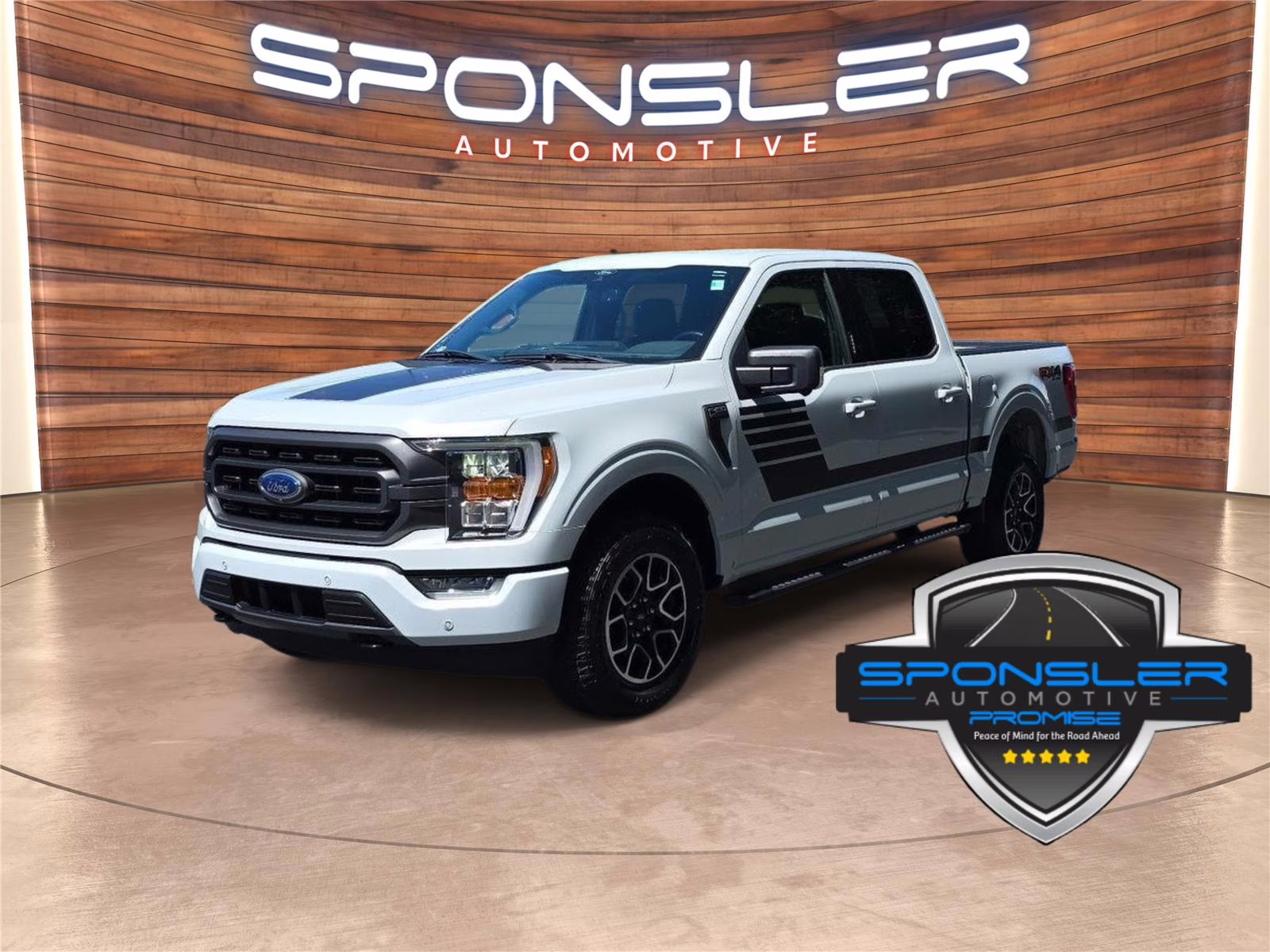 2022 Space White Ford F-150 XLT 4X4 Truck