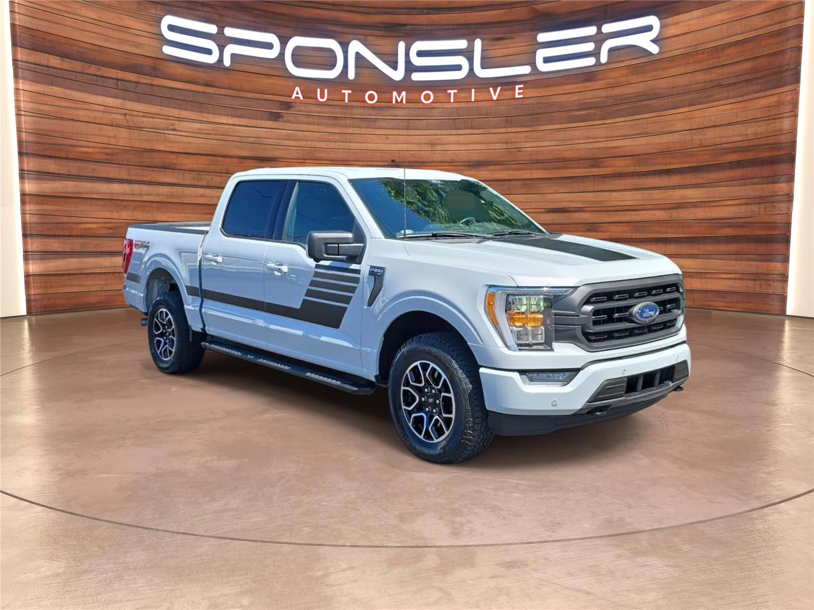 2022 Space White Ford F-150 XLT 4X4 Truck