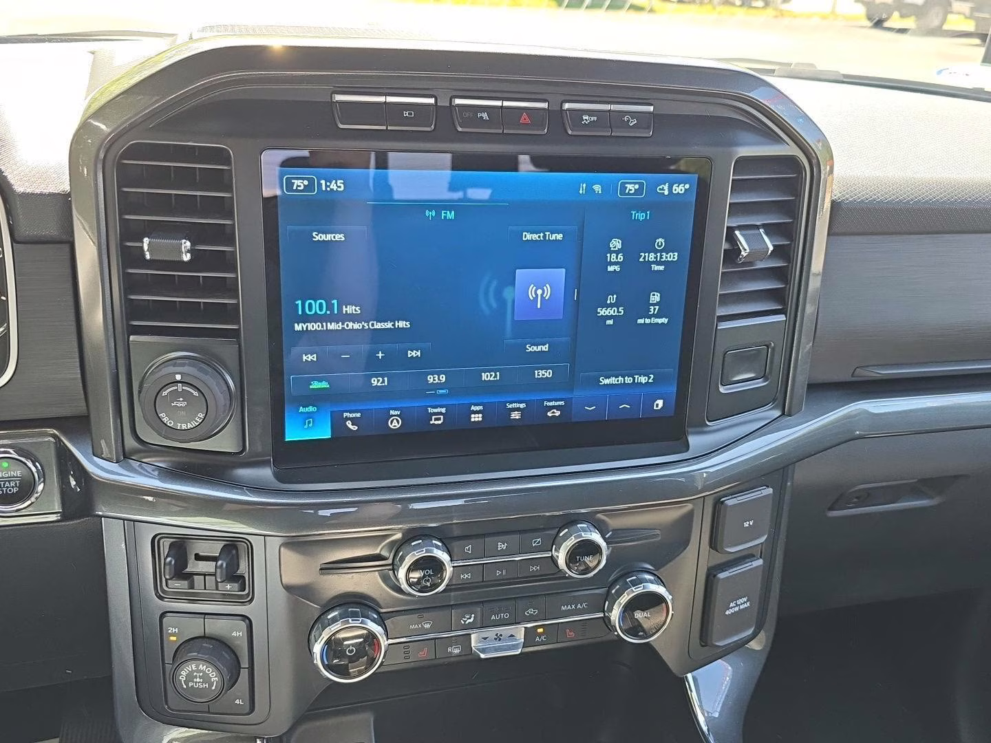 2022 Space White Ford F-150 XLT 4X4 Truck