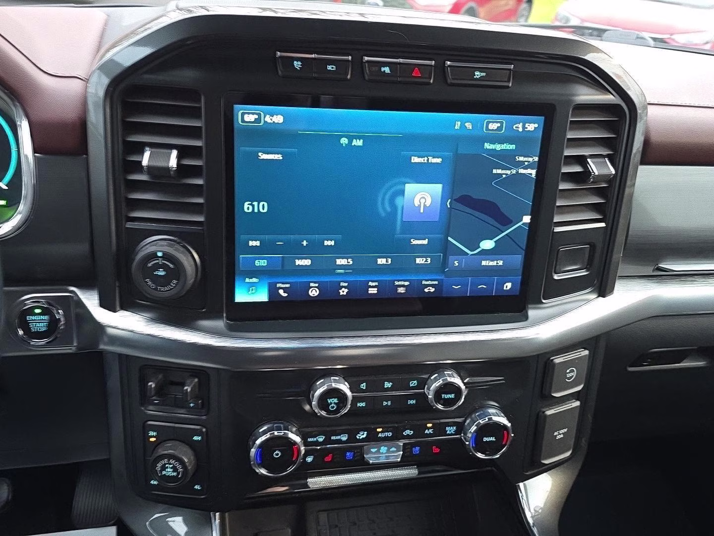 2023 Agate Black Ford F-150 LARIAT 4X4 Truck