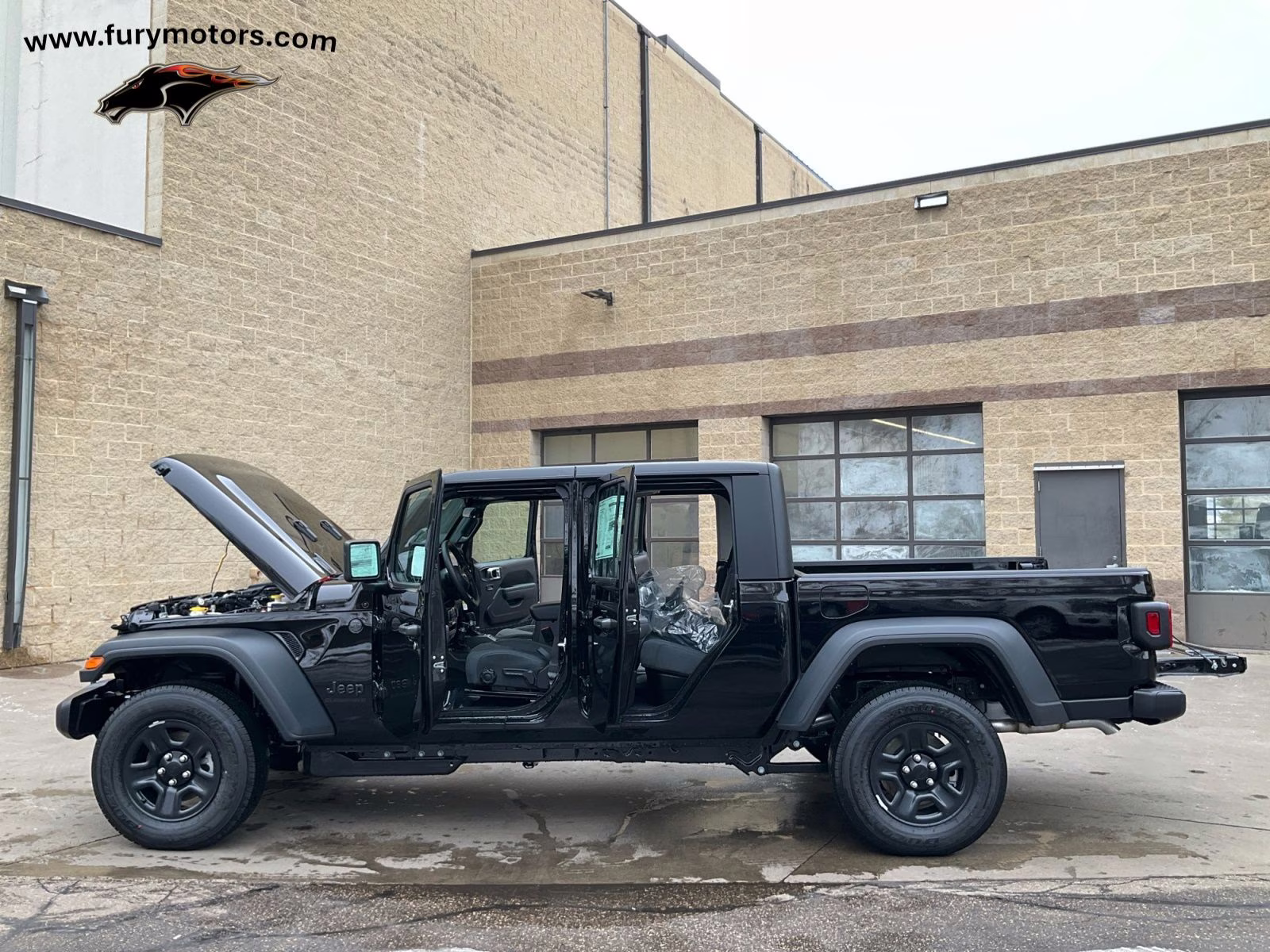 2026 Black Clearcoat Jeep Gladiator Sport 4X4 Truck