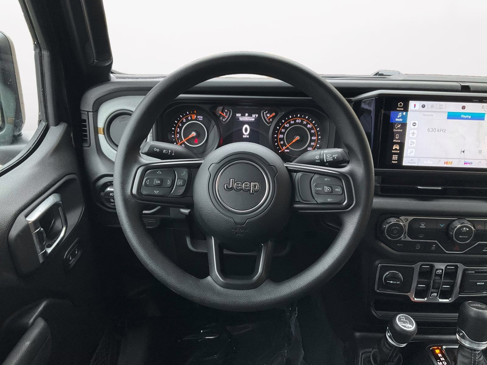 2026 Black Clearcoat Jeep Gladiator Sport 4X4 Truck