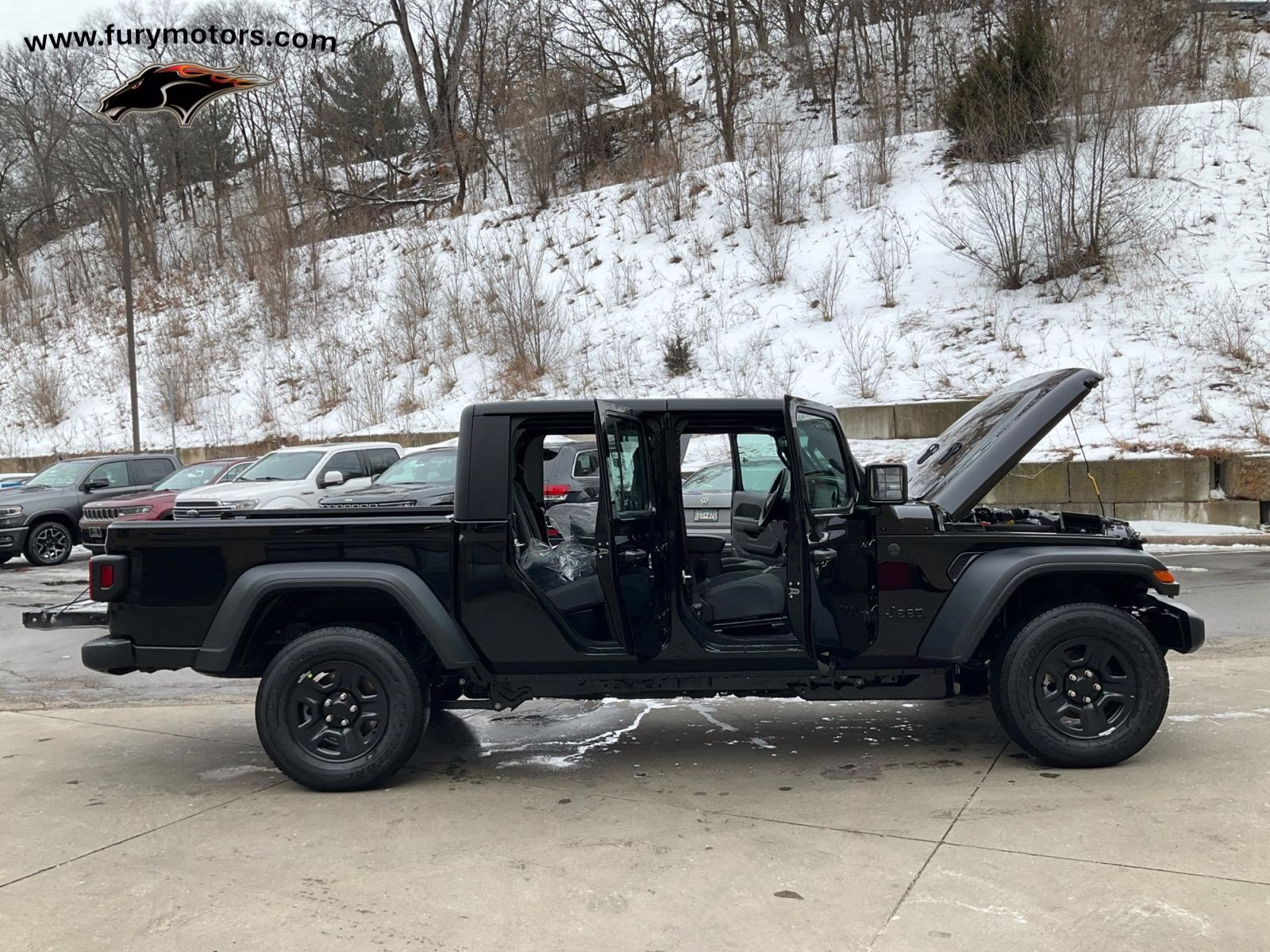 2026 Black Clearcoat Jeep Gladiator Sport 4X4 Truck