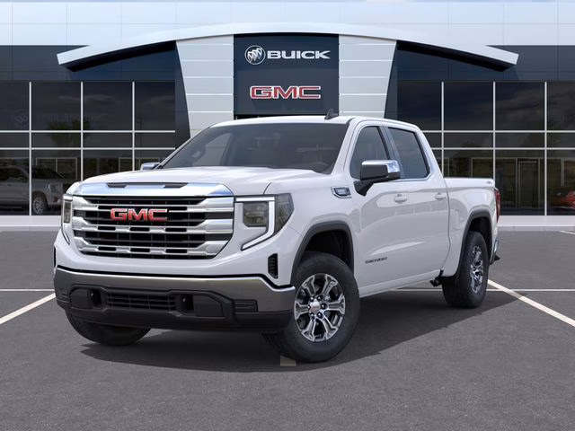 2026 Summit White GMC Sierra 1500 SLE 4X4 Truck
