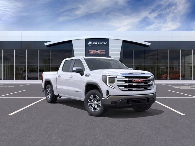 2026 Summit White GMC Sierra 1500 SLE 4X4 Truck
