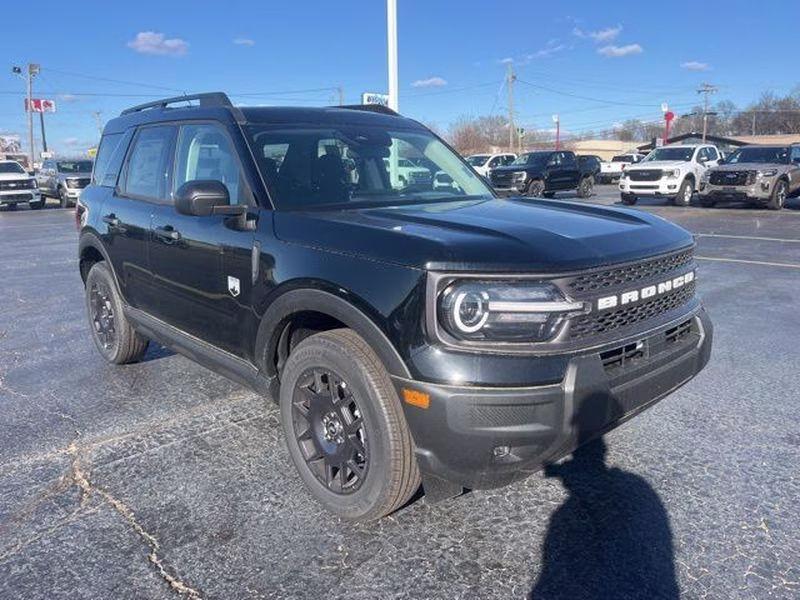 2025 Shadow Black Ford Bronco Sport Big Bend 4X4 SUV