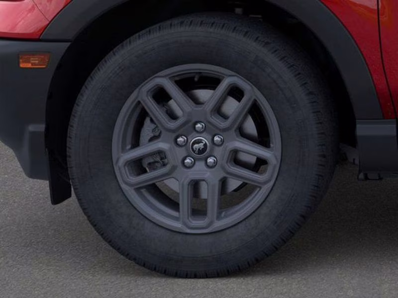 2025 Ruby Red Metallic Tinted Clearcoat Ford Bronco Sport Big Bend 4X4 SUV