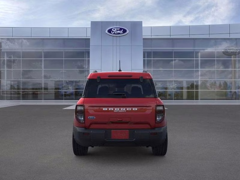 2025 Ruby Red Metallic Tinted Clearcoat Ford Bronco Sport Big Bend 4X4 SUV