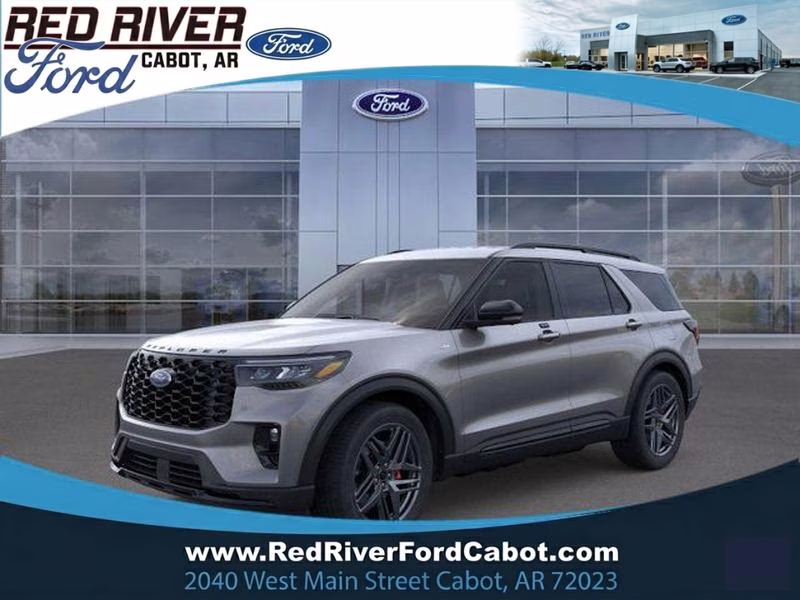 2026 Carbonized Gray Metallic Ford Explorer ST-Line RWD SUV