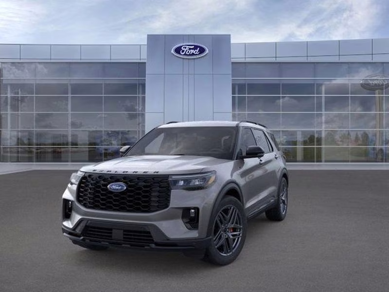 2026 Carbonized Gray Metallic Ford Explorer ST-Line RWD SUV