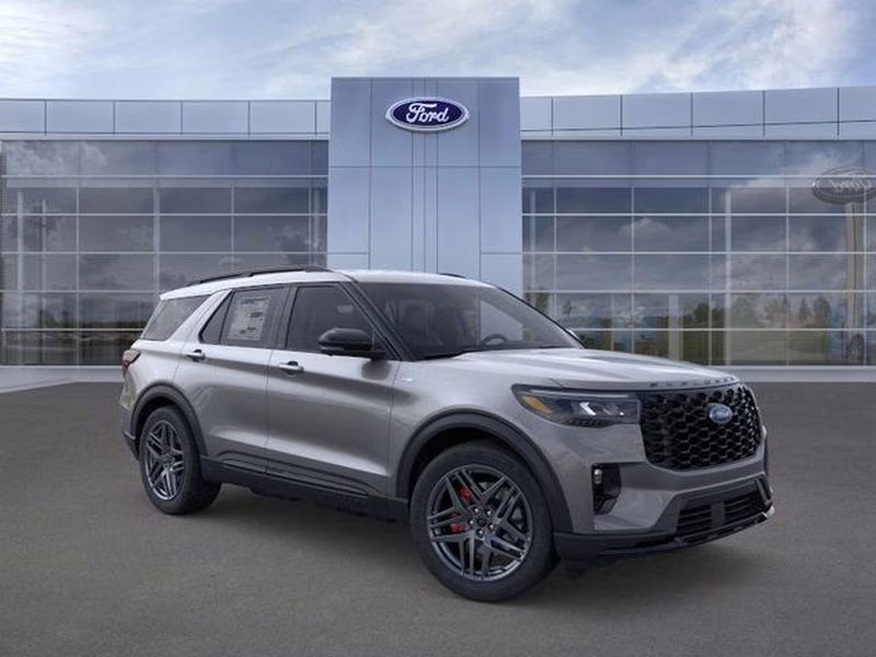 2026 Carbonized Gray Metallic Ford Explorer ST-Line RWD SUV