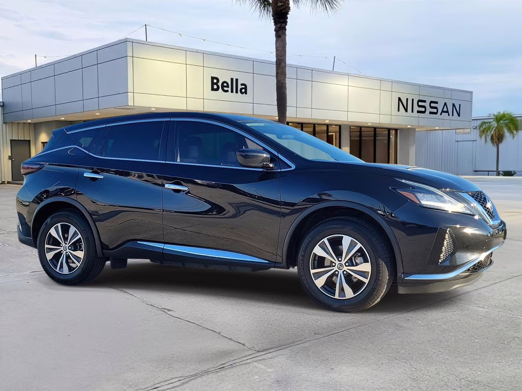 2021 Magnetic Black Pearl Nissan Murano S AWD SUV