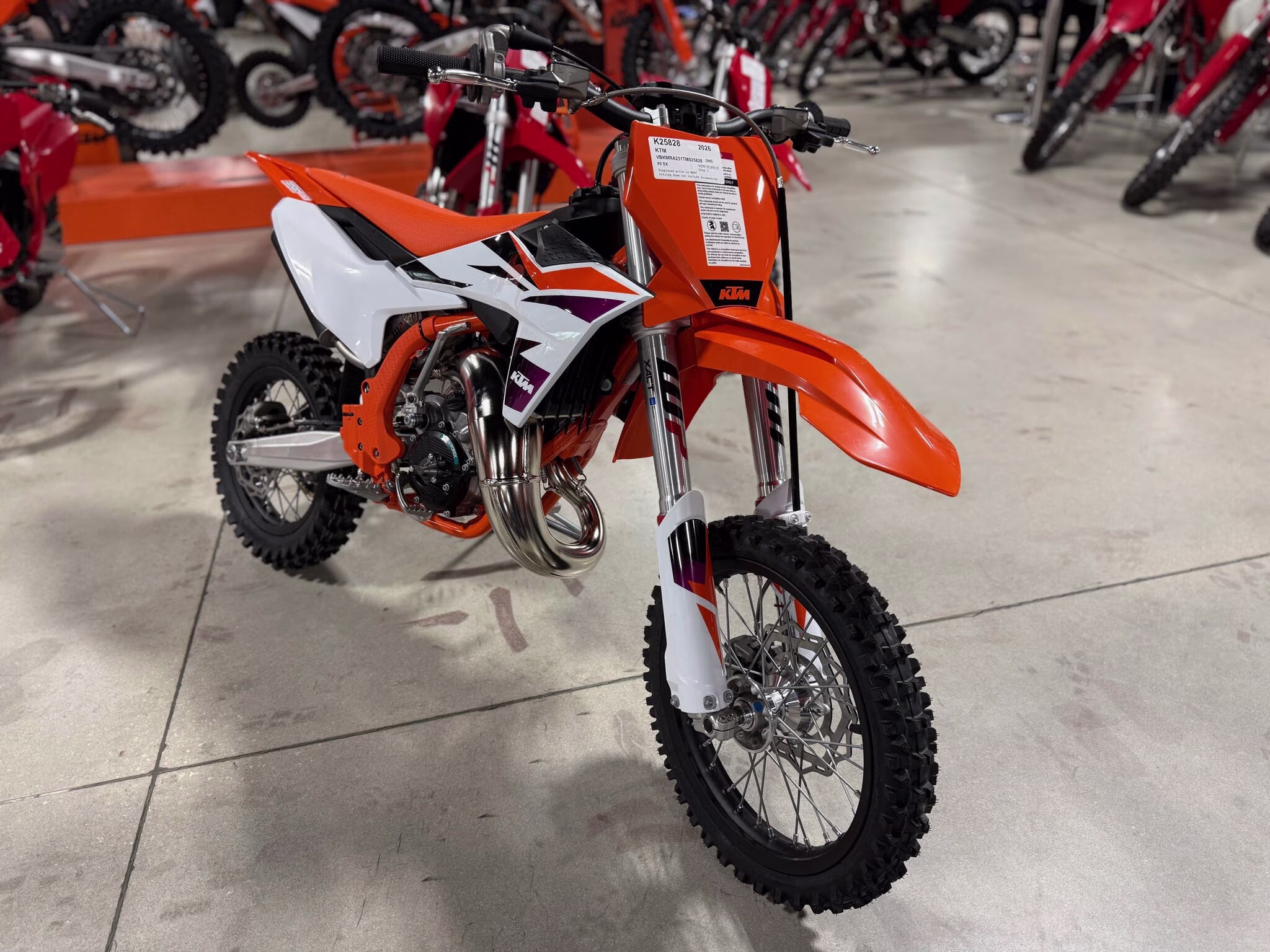 2026 KTM SX 65 Motorcycle