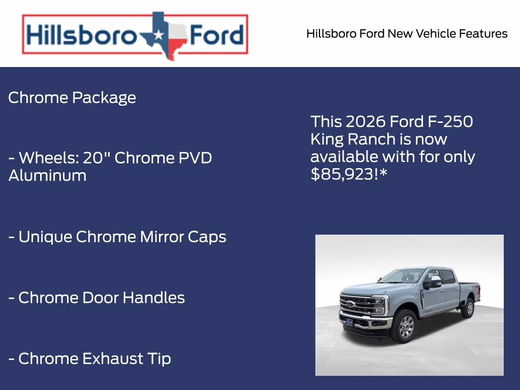 2026 Glacier Gray Metallic Tri-Coat Ford Super Duty F-250 SRW King Ranch 4X4 Truck