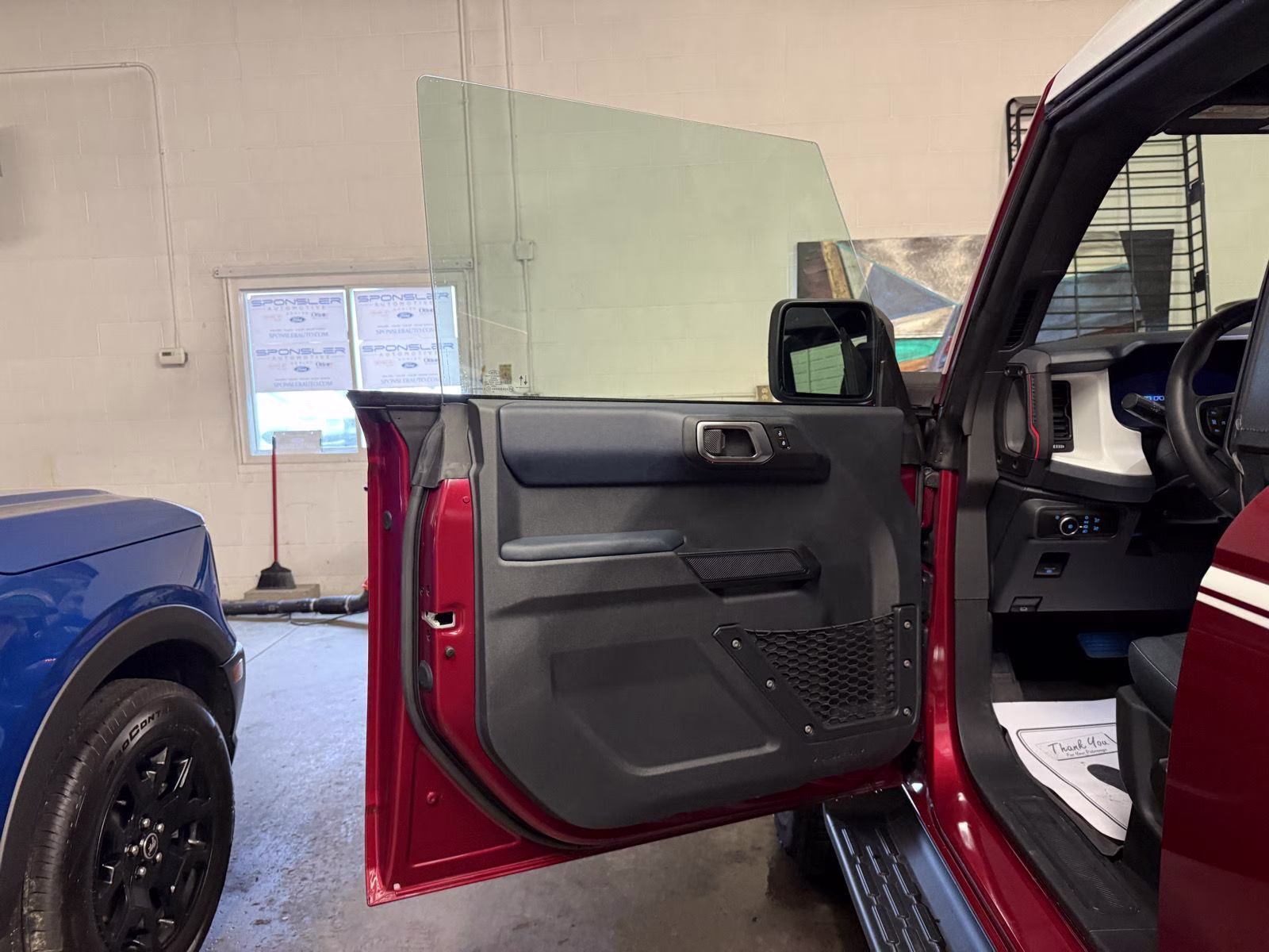 2025 Ruby Red Metallic Tinted Clearcoat Ford Bronco Heritage Edition 4X4 SUV