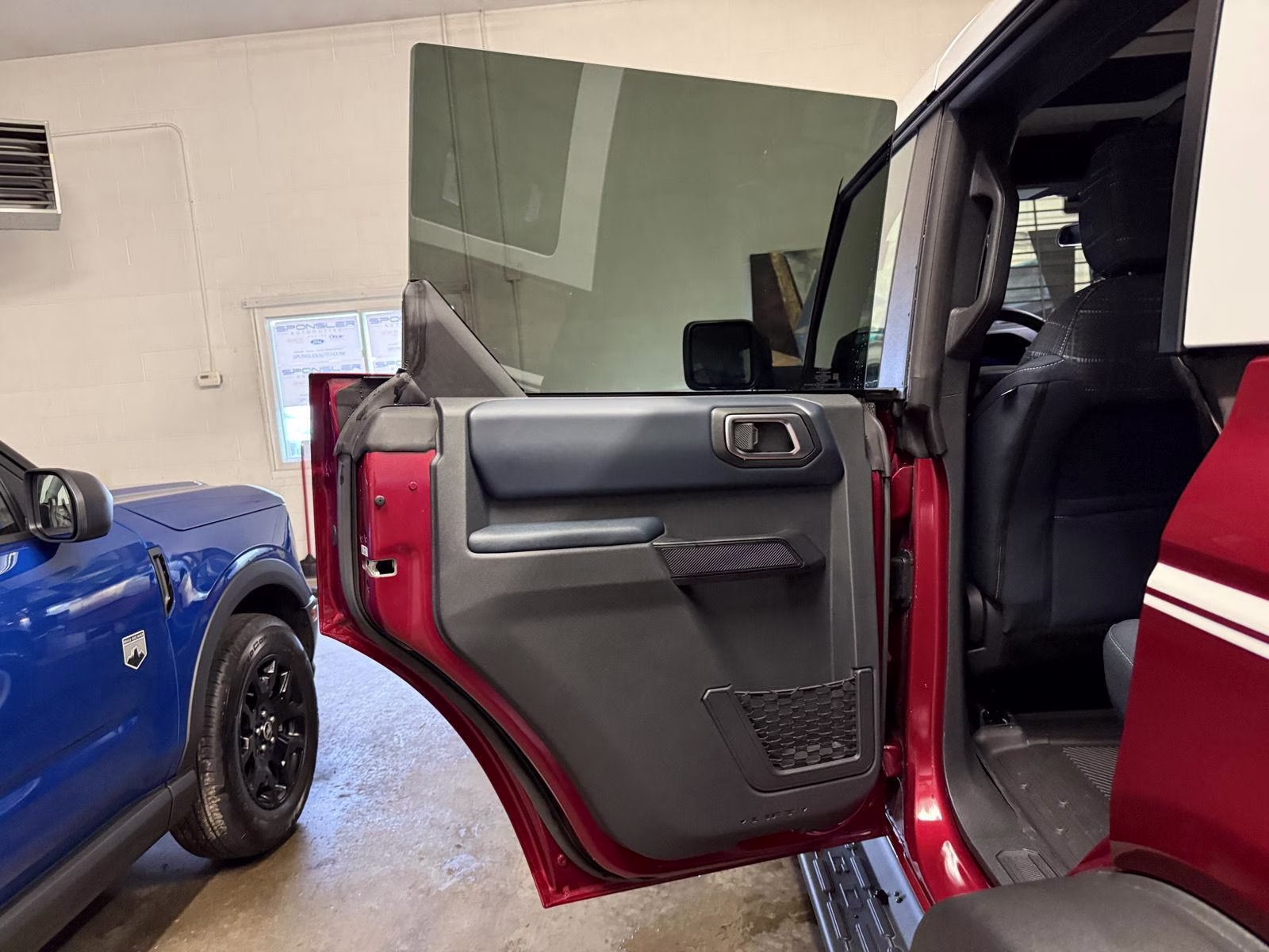 2025 Ruby Red Metallic Tinted Clearcoat Ford Bronco Heritage Edition 4X4 SUV
