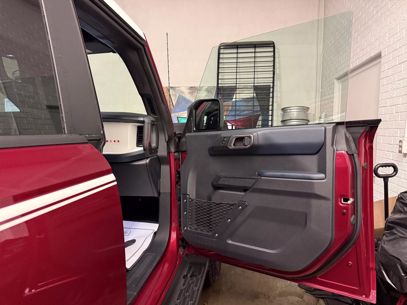 2025 Ruby Red Metallic Tinted Clearcoat Ford Bronco Heritage Edition 4X4 SUV