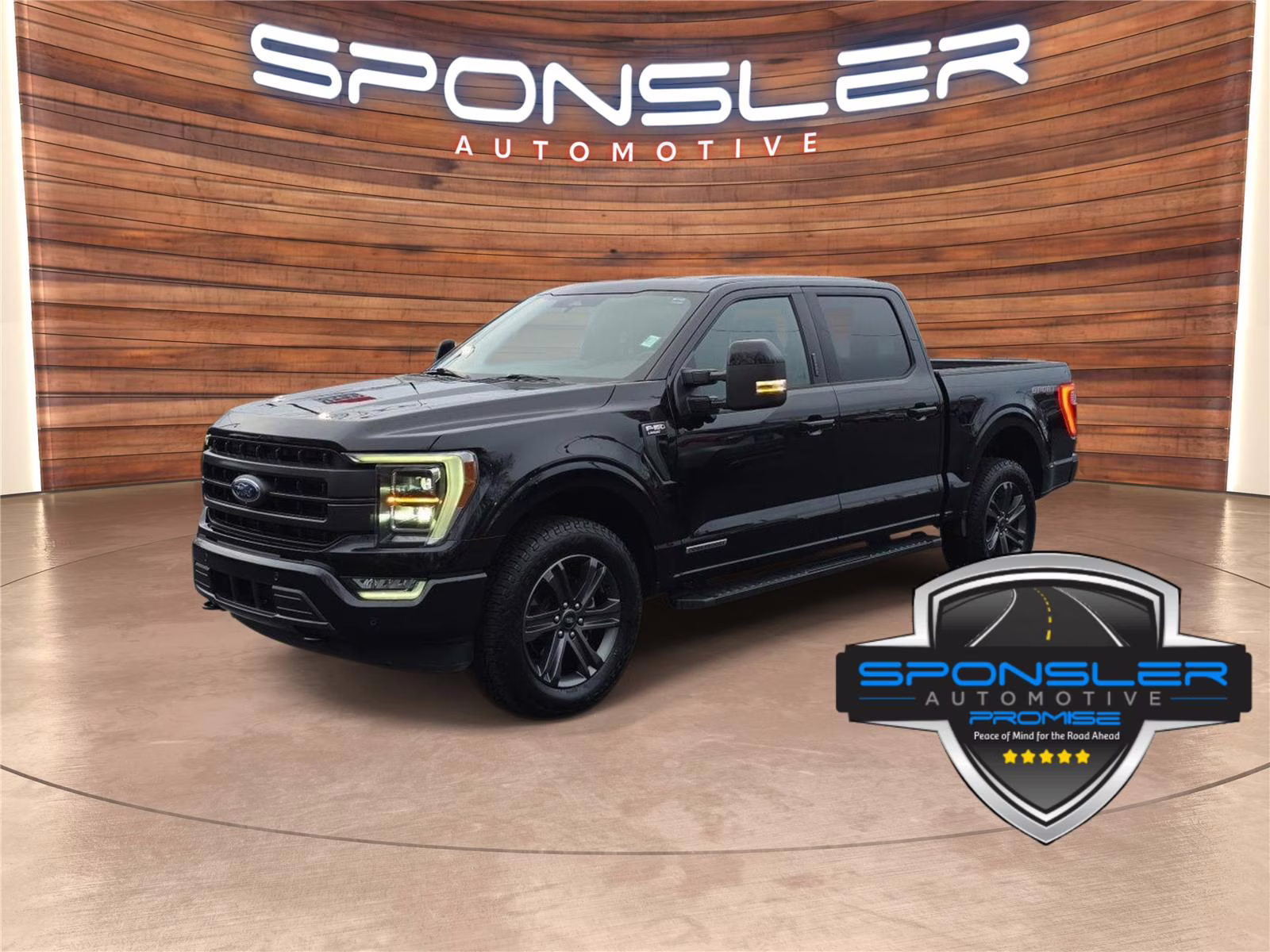 2023 Agate Black Ford F-150 LARIAT 4X4 Truck