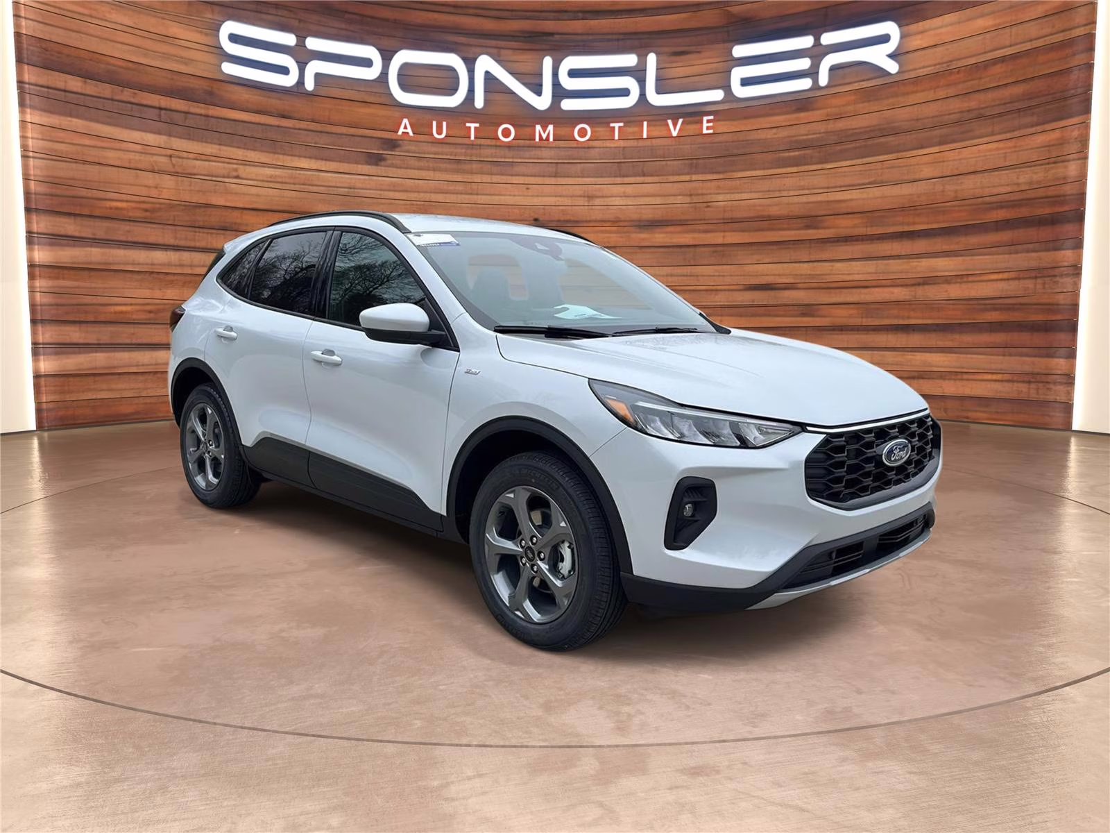 2026 Space Silver Ford Escape ST-Line Select AWD SUV
