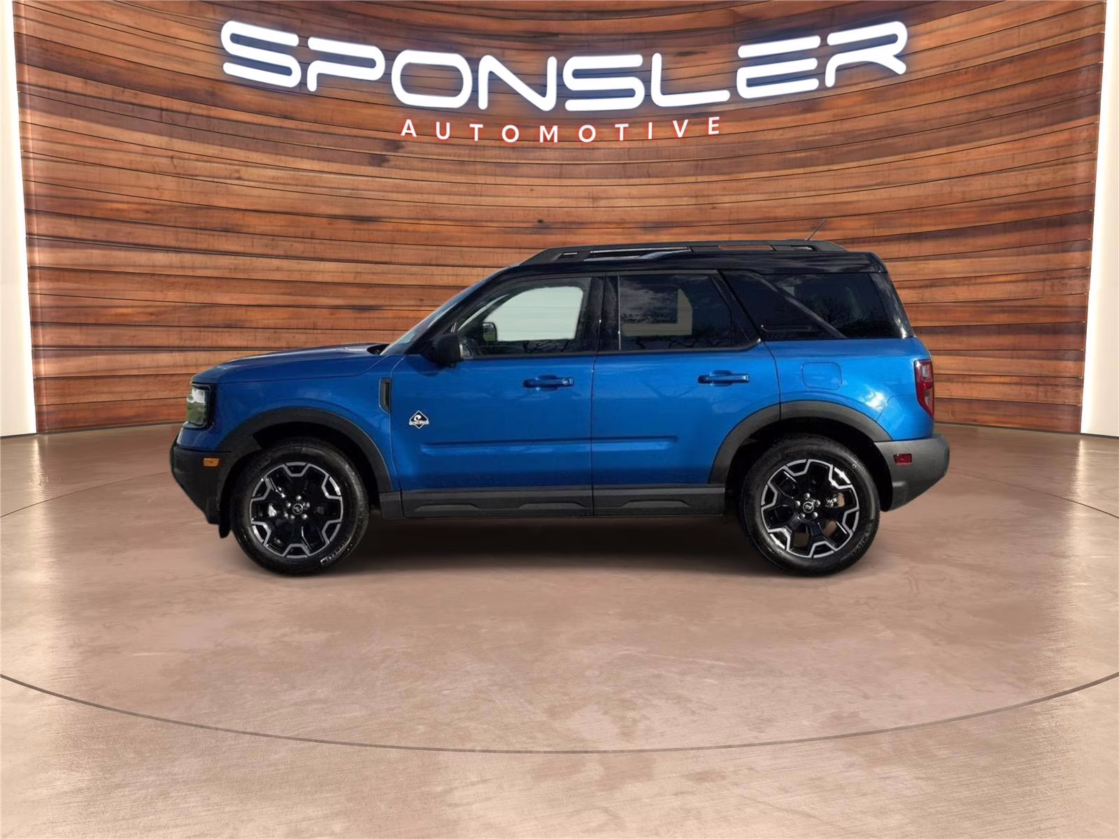 2025 Velocity Blue Ford Bronco Sport Outer Banks 4X4 SUV