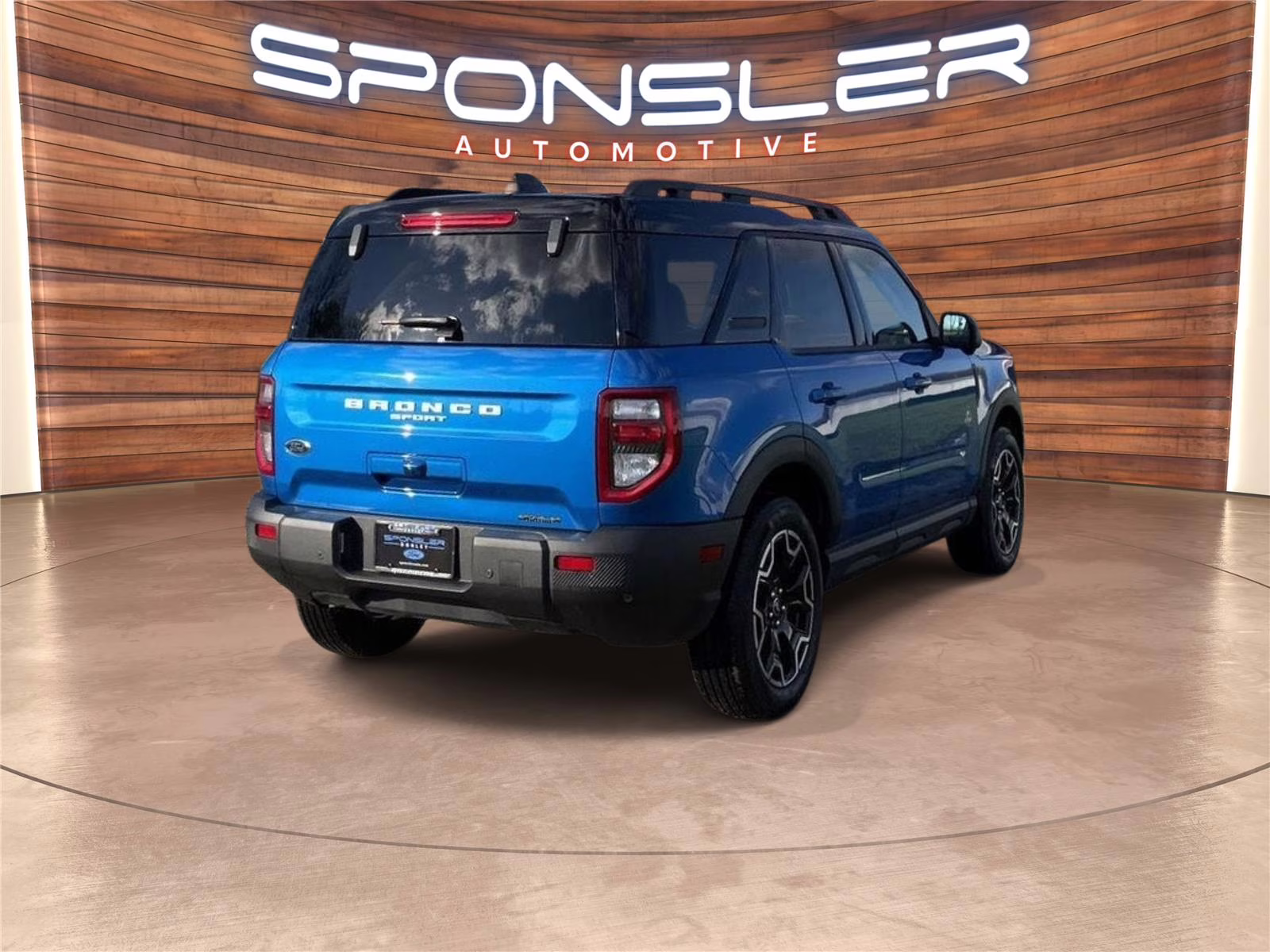 2025 Velocity Blue Ford Bronco Sport Outer Banks 4X4 SUV