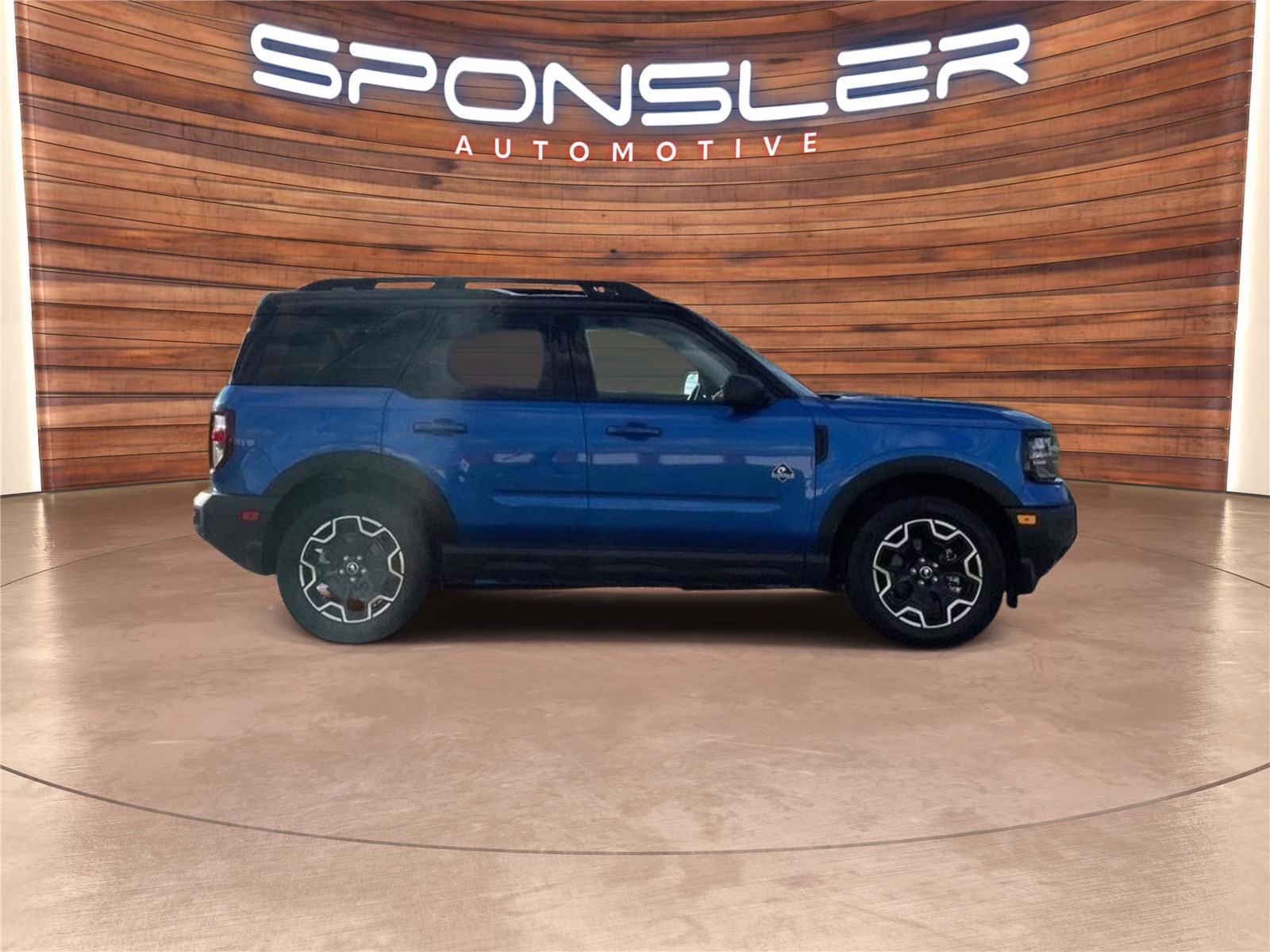2025 Velocity Blue Ford Bronco Sport Outer Banks 4X4 SUV
