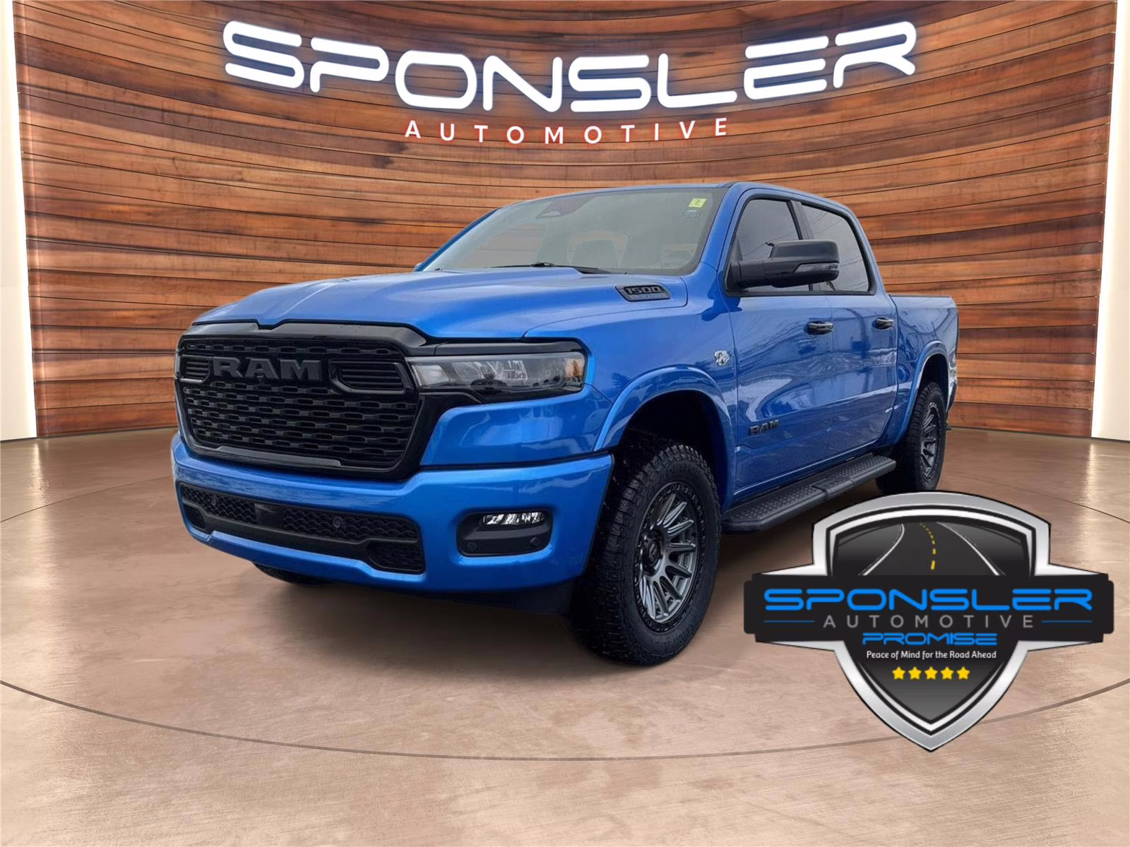 2026 Hydro Blue Pearlcoat Ram 1500 Big Horn 4X4 Truck