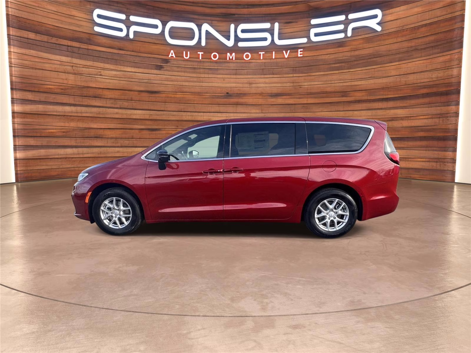 2026 Red Hot Pearlcoat Chrysler Pacifica Select FWD Van