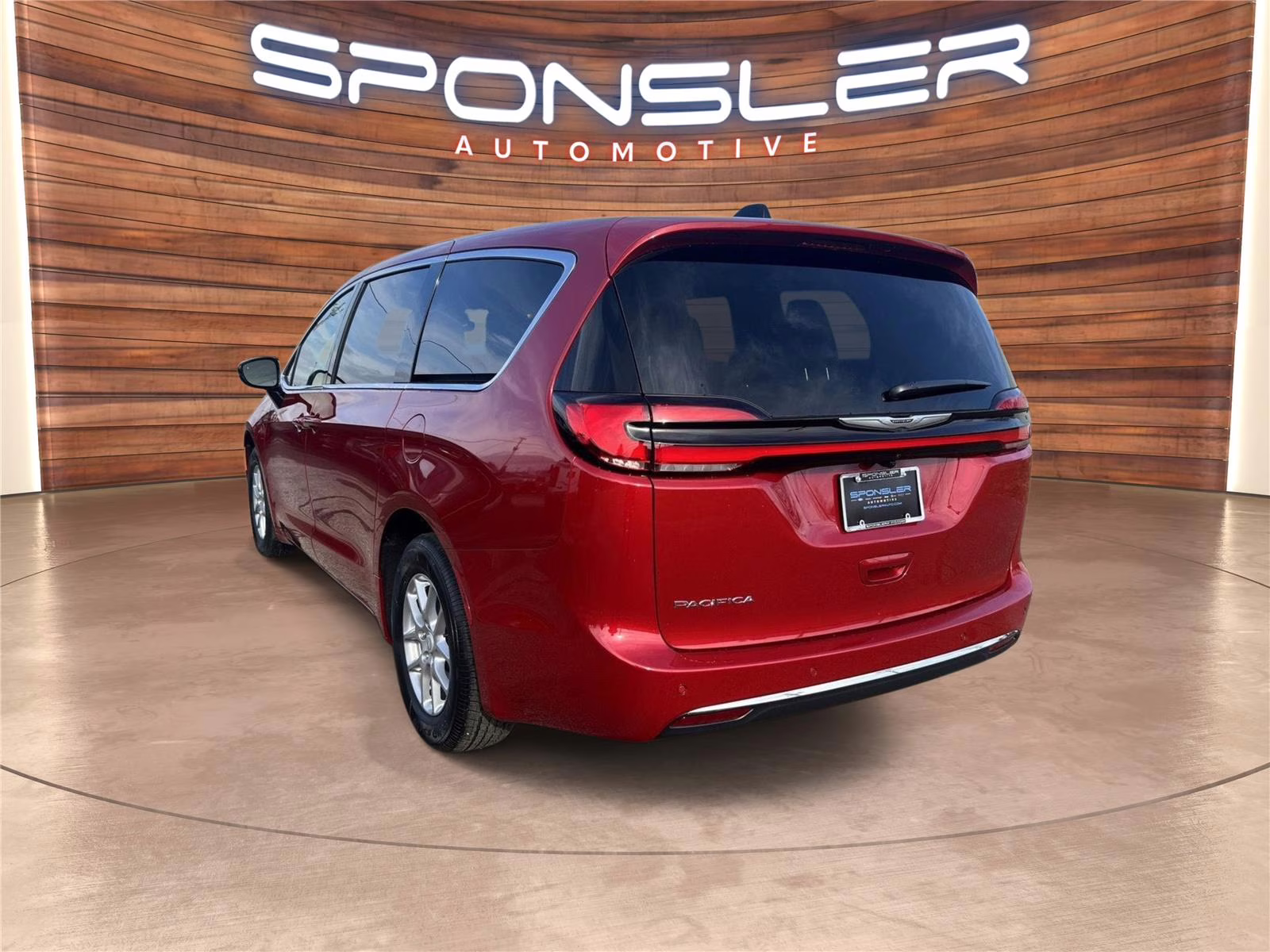 2026 Red Hot Pearlcoat Chrysler Pacifica Select FWD Van